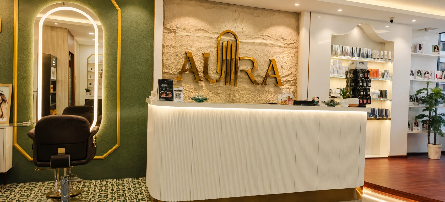 Aura Hair Studio reception