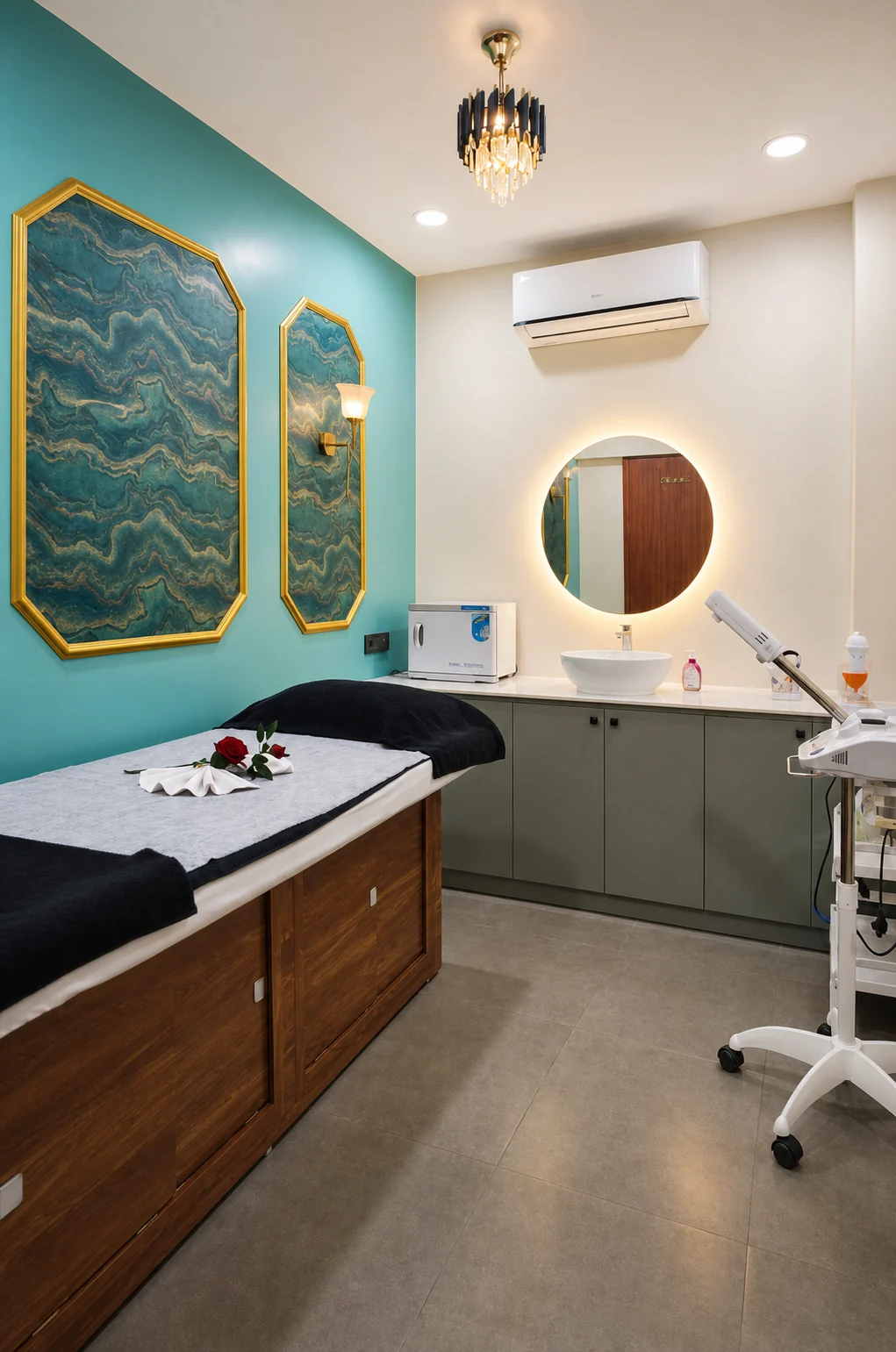 Aura Hair Studio private treatment room